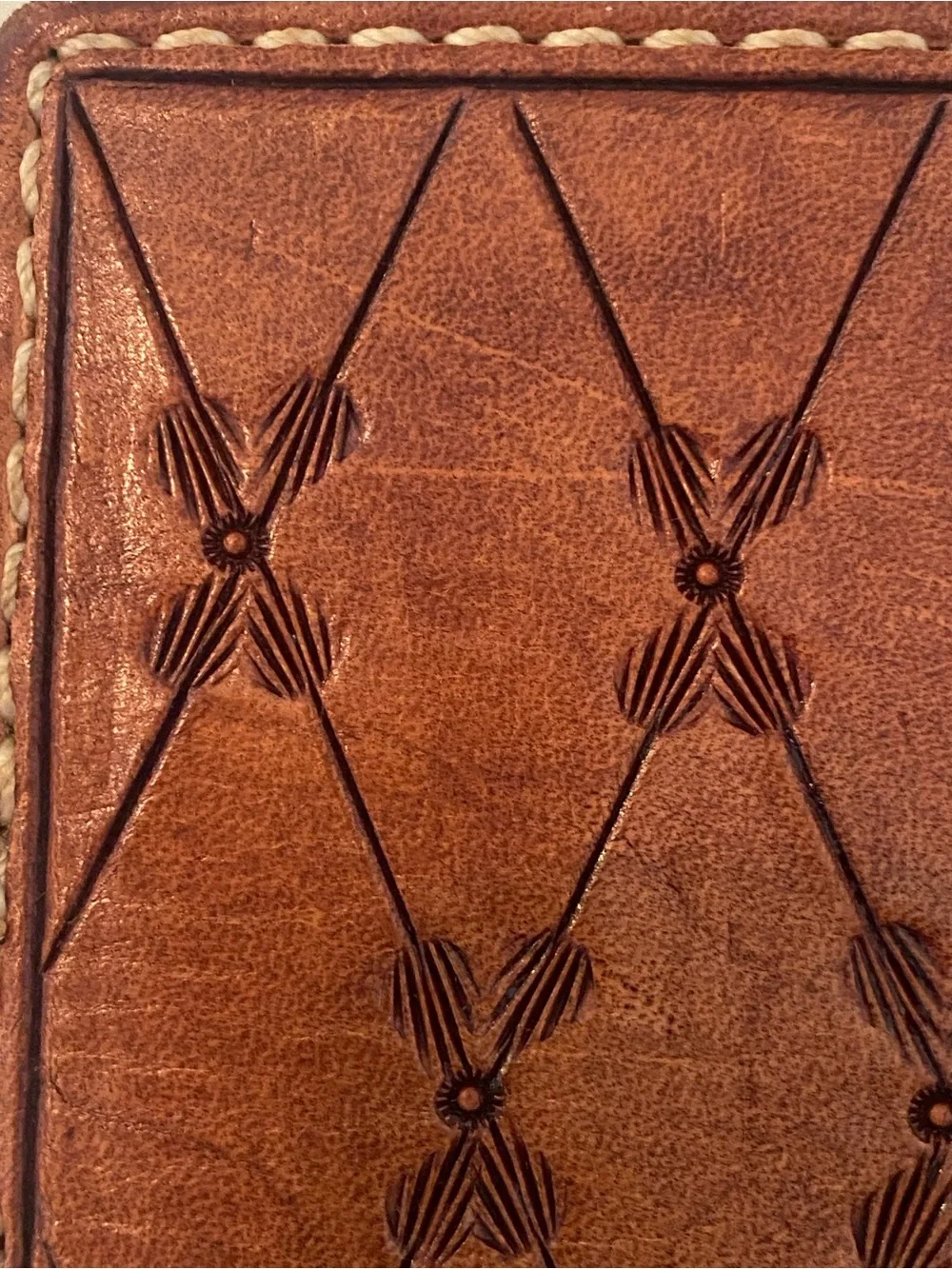 Rare REAL rattlesnake Roper wallet. Handmade in Texas. One of a kind!